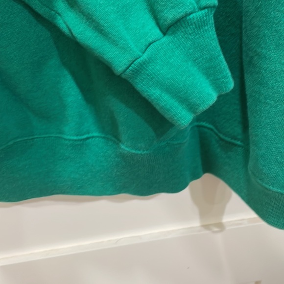 Jerzees Christmas Tree Sweatshirt Womens Medium Red Vintage 90s … - Picture 4 of 5